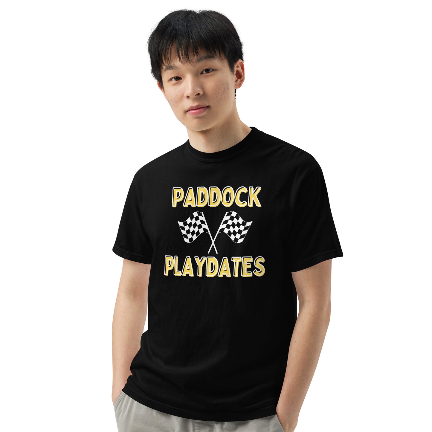 Paddock Playdates Flag - Unisex T-Shirt