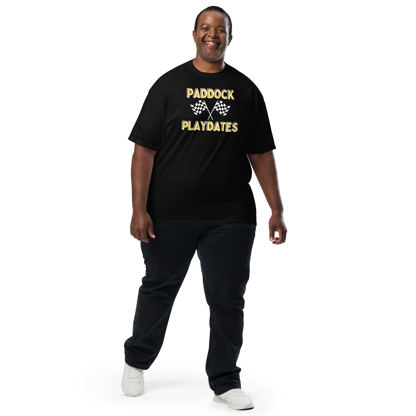 Paddock Playdates Flag - Unisex T-Shirt